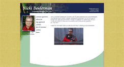 Desktop Screenshot of nickibeiderman.com