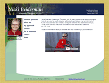 Tablet Screenshot of nickibeiderman.com